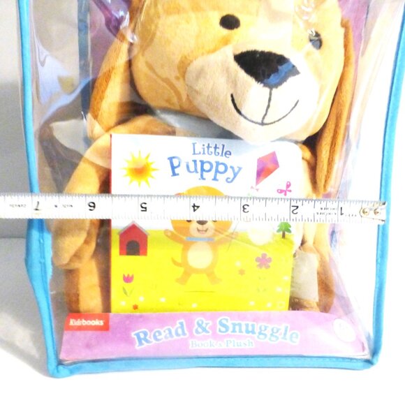 Kidsbooks READ & SNUGGLE Plush & Book 6+ Months Little Puppy Amy Carluright - Picture 2 of 6
